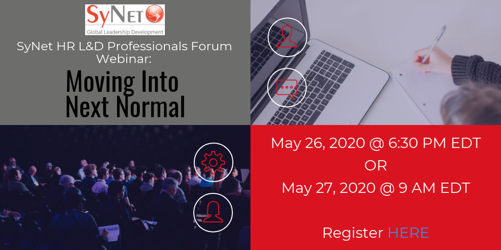 SyNet HR L&D Professionals Forum Webinar: Moving Into Next Normal